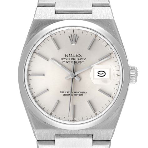 mens rolex quartz watches|rolex oysterquartz datejust 17000.